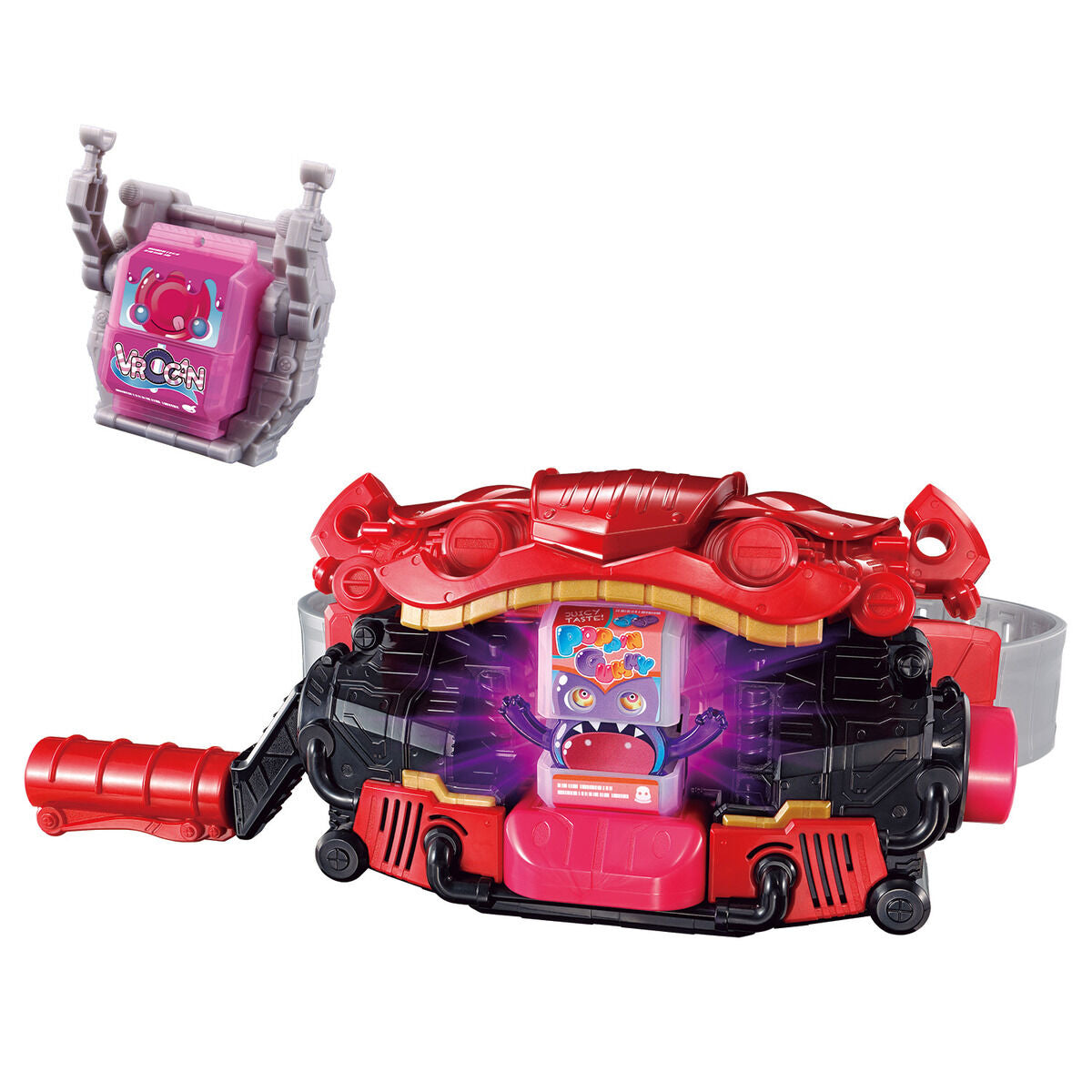 Vibrant DX Henshin Belt Gavv with lights, sounds, and unique Gavgav action, perfect for Kamen Rider fans and collectors.